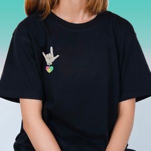 Love You ASL Sign Language Pin 🤟❤️💙💜💛💚